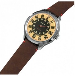Veloce Amber Brown Vintage