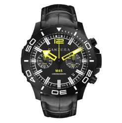 MECHA 45C IP BLACK LEATHER