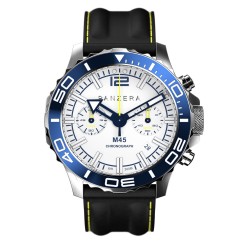 MECHA 45C WHITE RUBBER BLACK