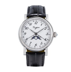 S395 White silver case...