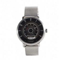 Lecronos Silver - Black Mesh